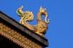 Thailand: Roof finial of a hatsadiling (bird / elephant) on the viharn at Wat Chiang Chom (Wat Chedi Plong), Chiang Mai